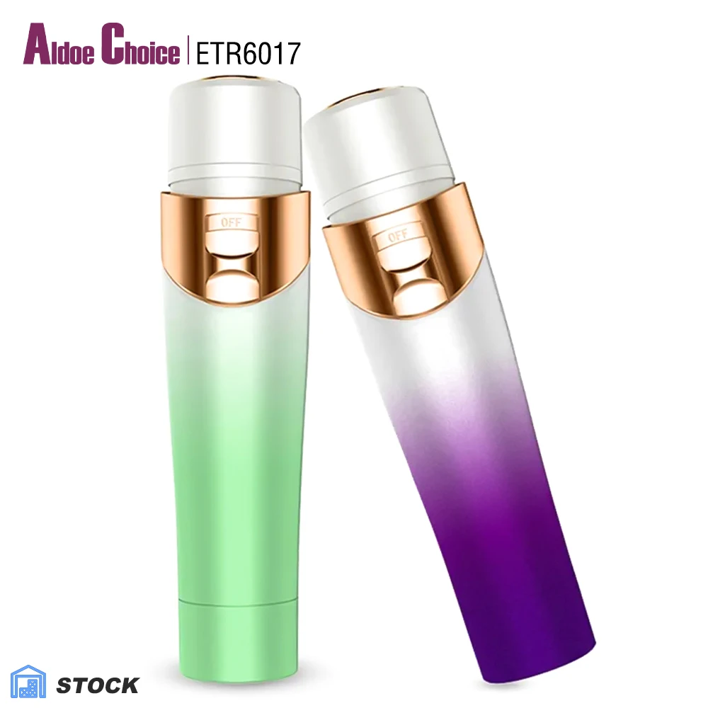 Недорогой перезаряжаемый мини-триммер для удаления волос на лице и теле безболезненная электрическая бритва женщин