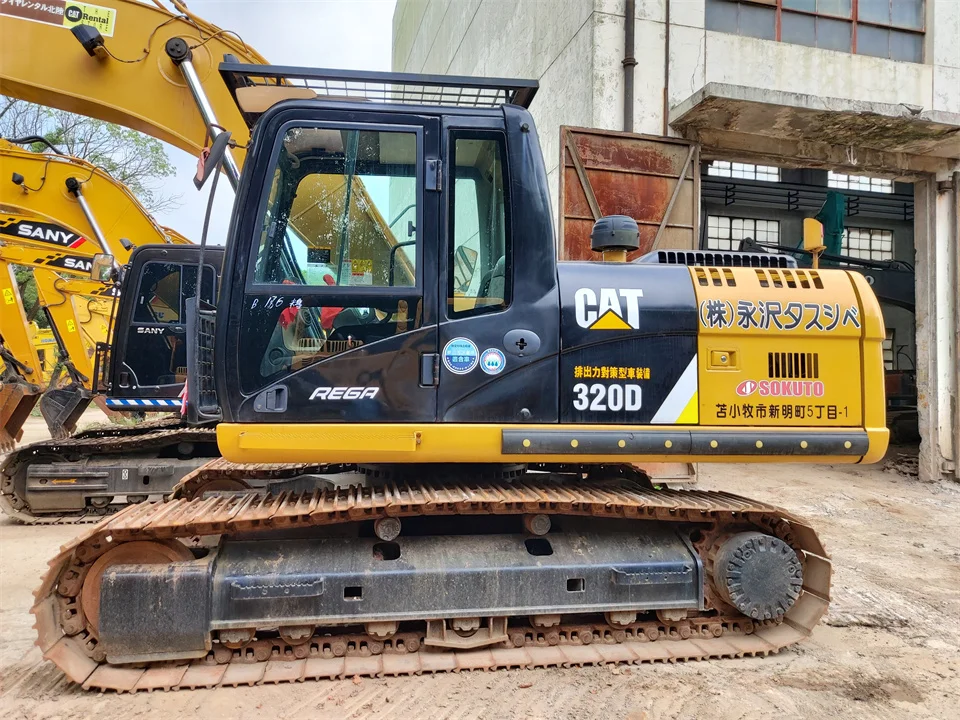 Горячая Распродажа б/у экскаватор CAT 320D гусеничный