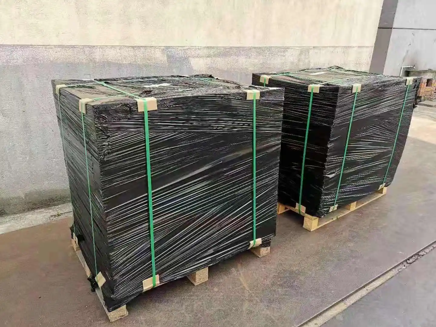 Dreammao Hdpe захват пластиковый нажимной поддон скольжения производство черный лист