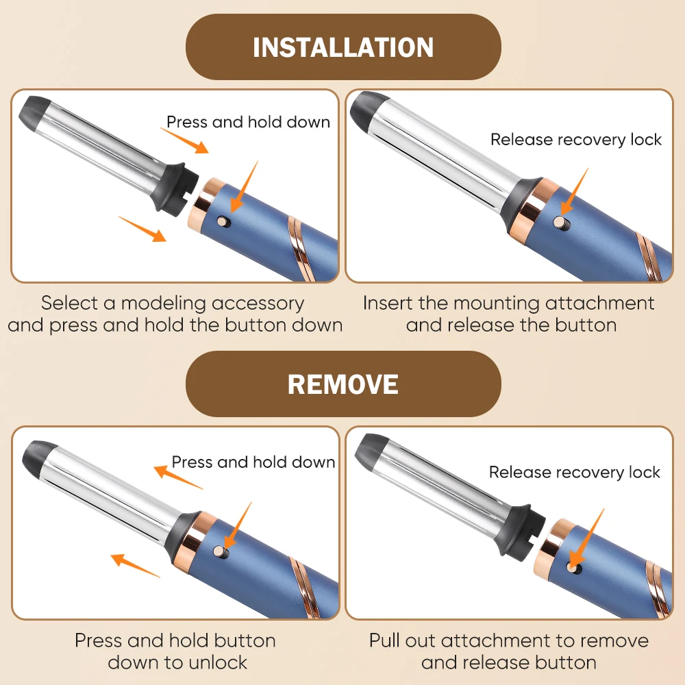 5 in 1 Professional Salon Hair Styler 110000RPM BLDC Brushless Motor High Speed Hair Dryer 7in 1 Multi Styler Set