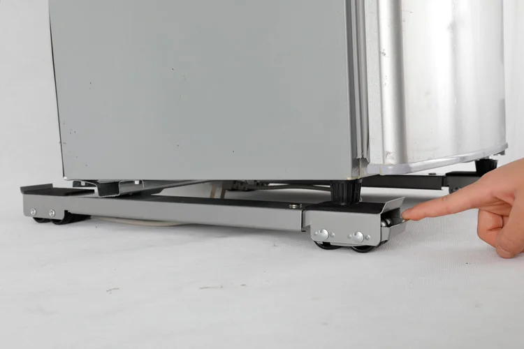 Attractive Price New Type Refrigerator Washing Machine Base, Movable Wheel Metal Refrigerator Stand
