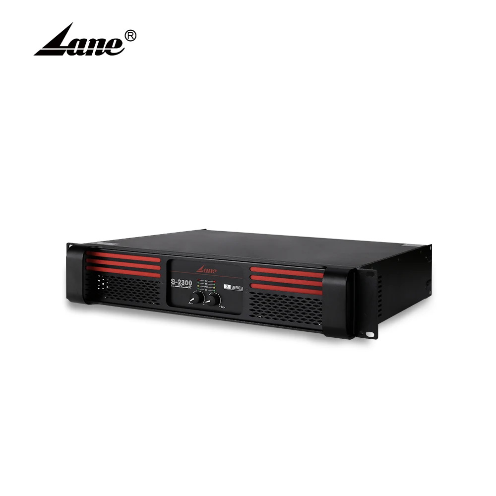Lane S-2300 Factory Wholesale Made in China Outdoor Professional 900W 2U Class H Audio Power
