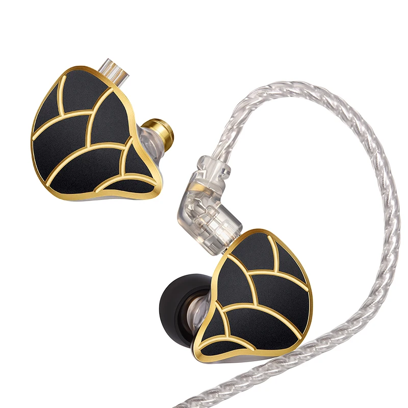 
Amazon hot selling 10 Units Hybrid Driver HIFI DJ Monitor Earphone 