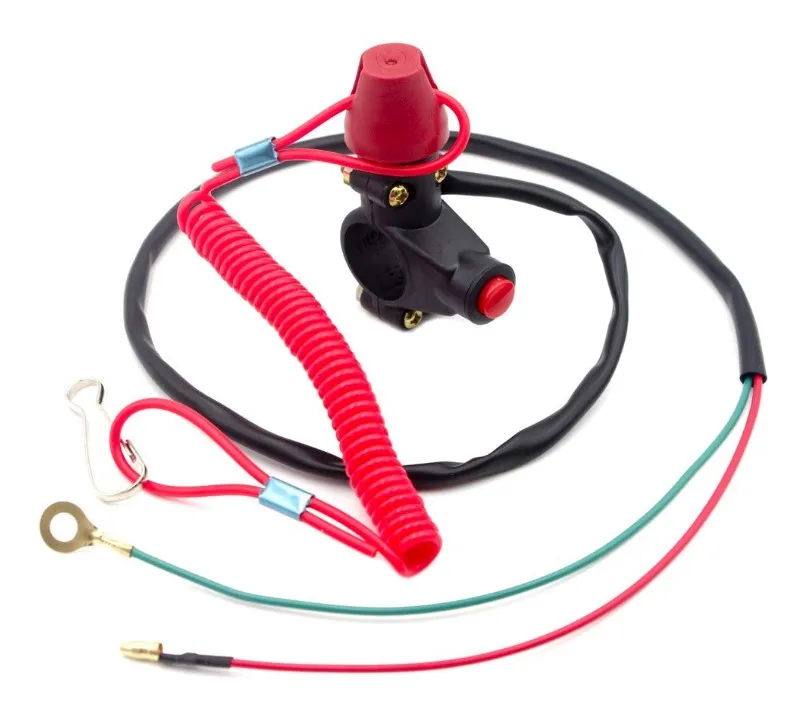 Kill Switch for 50cc 70cc 90cc 110cc 125cc 150cc 200cc 250cc ATV Dirt Bike Go Kart Pit 4 Wheeler Quad Trail
