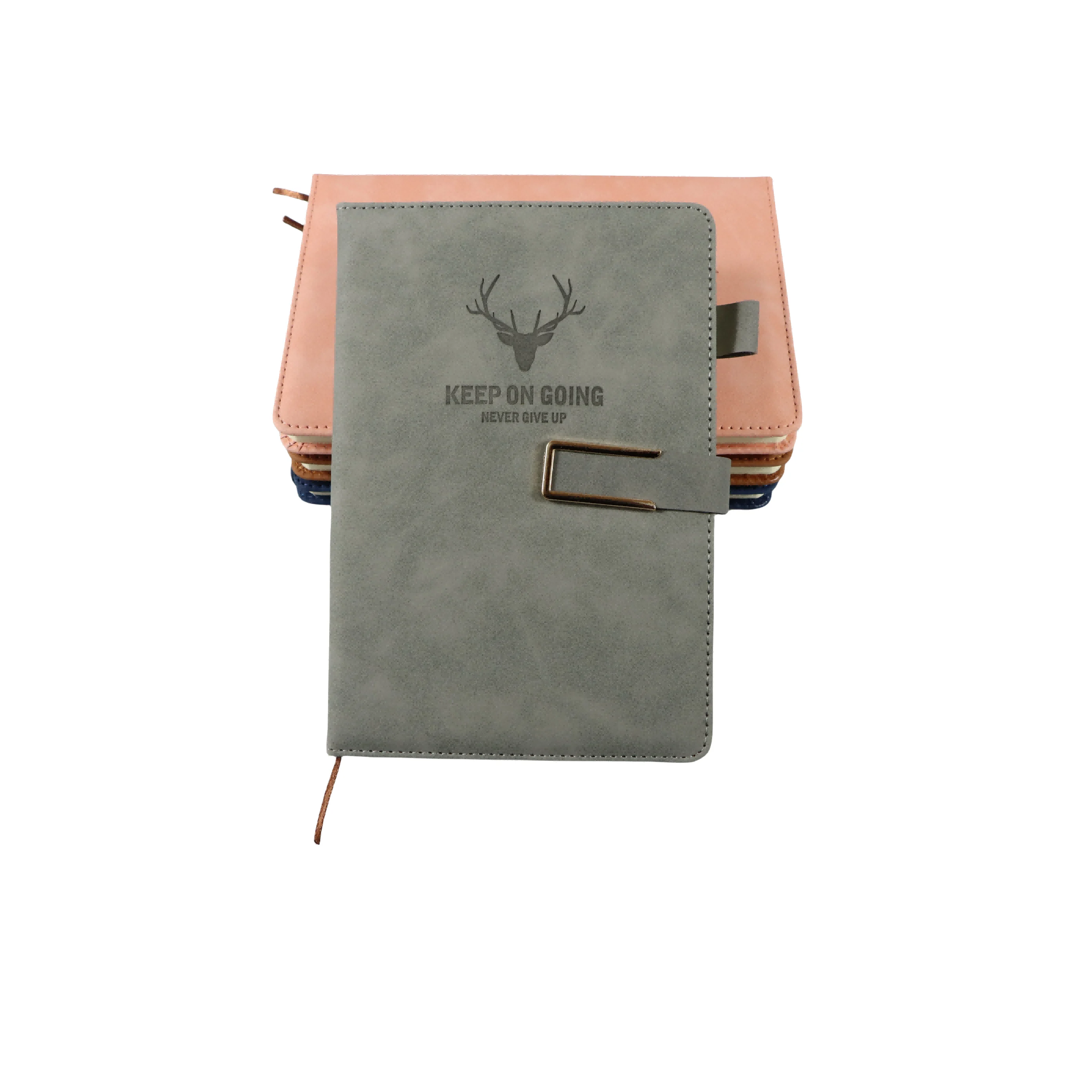 custom logo Hardcover Notebook B5,A5,A6 Pu Laser Engraved Gift logo unique notebook journal plan book notebooks customizable