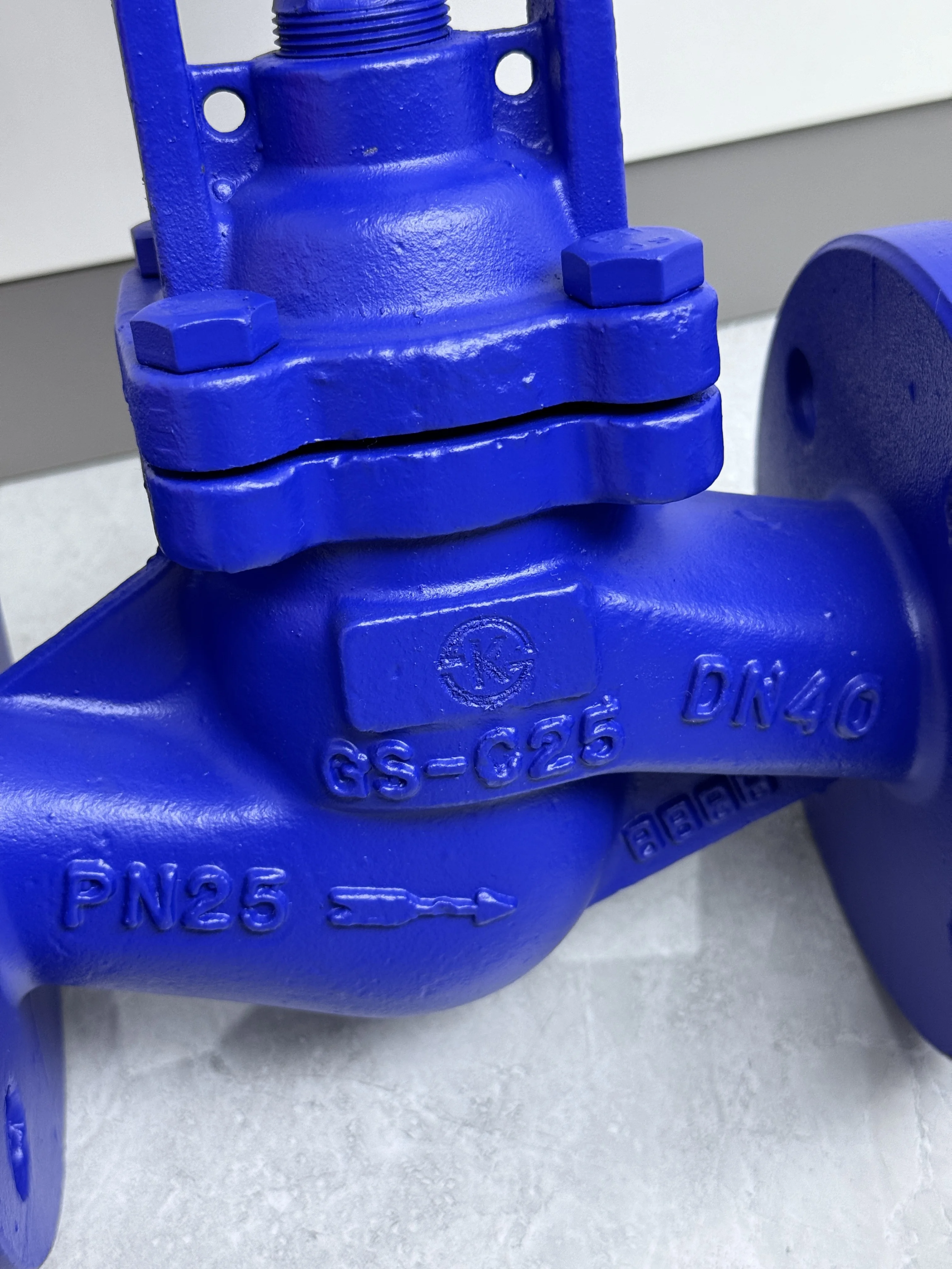 DKV PN16 Bellows Seal Globe Valve Wcb Carbon Steel Bellow Seal Globe Valve Cast Steel Flange Stop Valve