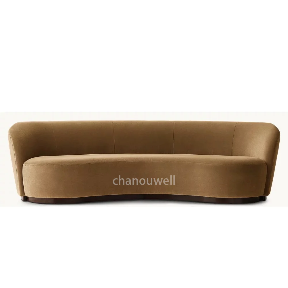 Innovative Luxury Best Selling High-end Solid Wood Frame Indoor Fabric Modular Sofa Couch Combination Furniture For 2-3 People