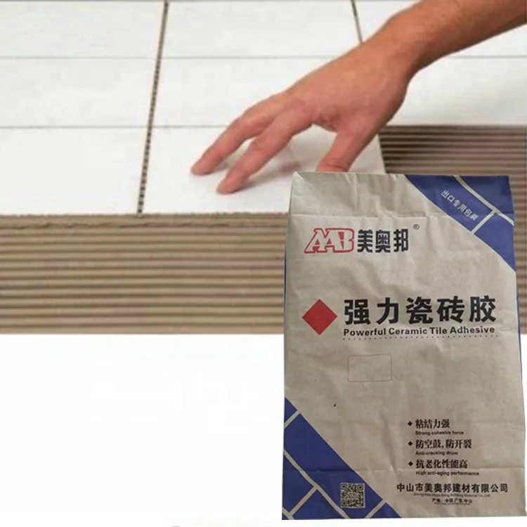 
Bathroom Kitchen High Strength White Cement Base Tile Adhesive Supplier 