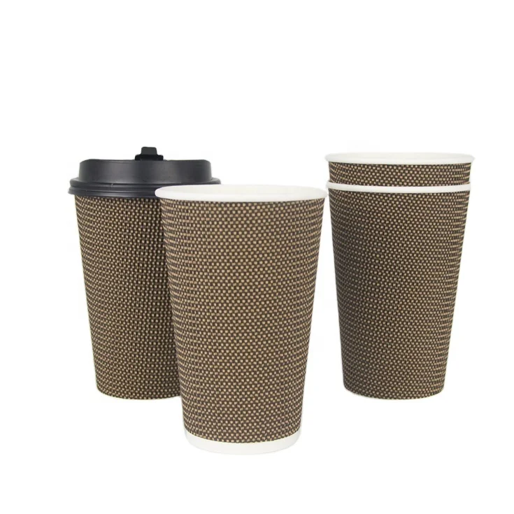 Corrugated double wall heat insulated foam paper cup_Paper cup china manufacturer