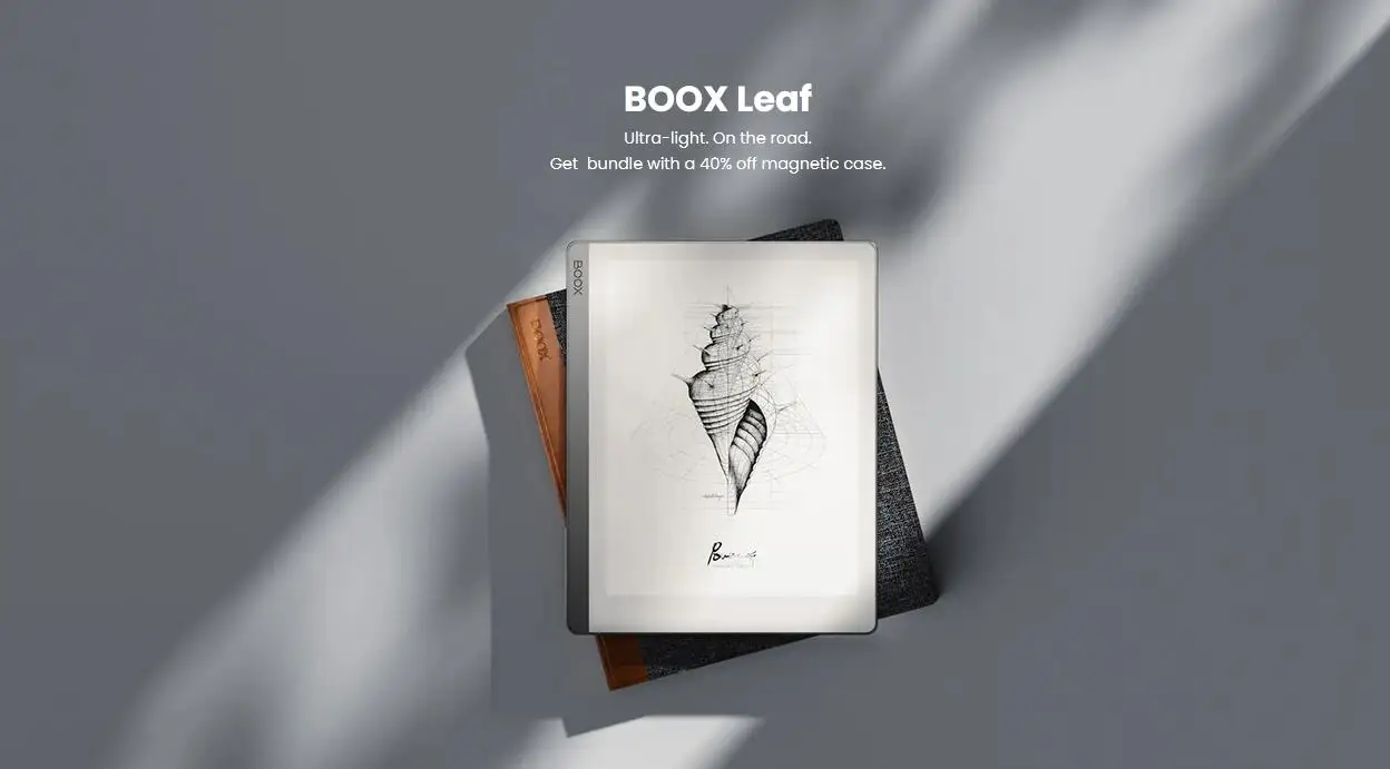 Маленькая Зажигалка для экрана eink и карманная электронная книга для Boox Leaf