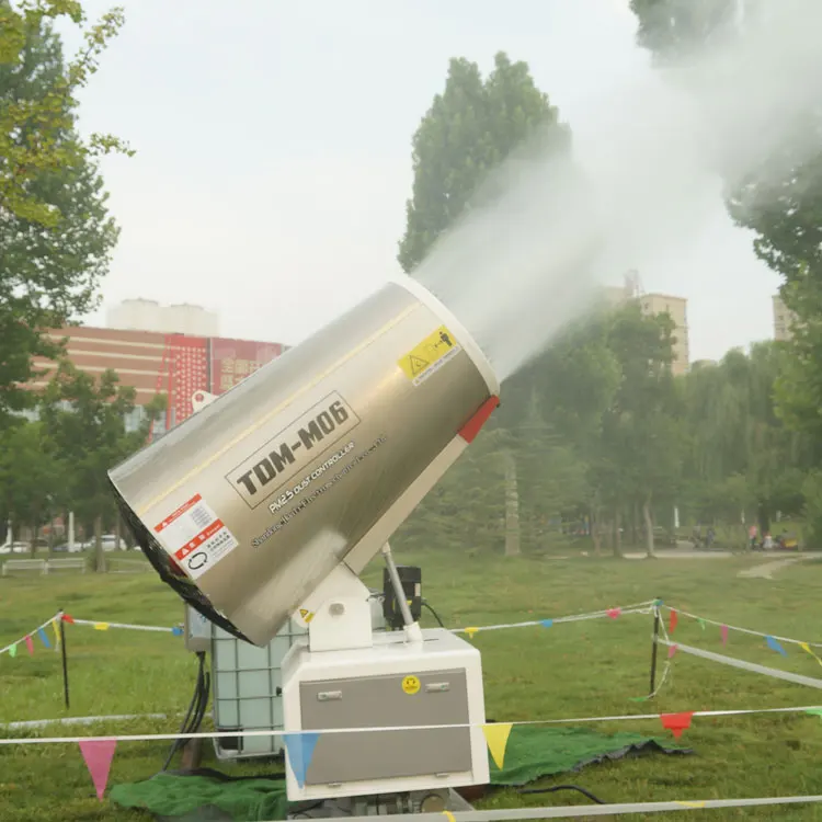 Industrial 60m Mist Cannon Water Fog Cannon with Double Spraying Reducing Dust or Odor controlling in Construction Sites