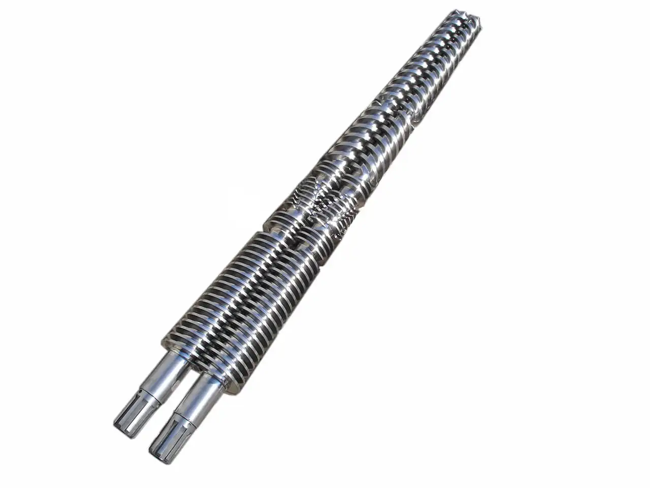 weber 45mm conical double screw and cylinder /screw barrel for PVC pipe profile extruder