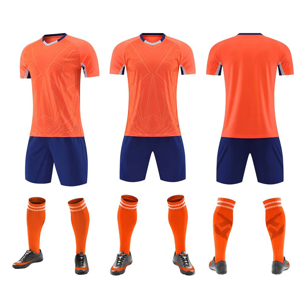 Top Sale Club Soccer Jersey Custom 22/23 Design Soccer Uniform Cheap Soccer Jersey