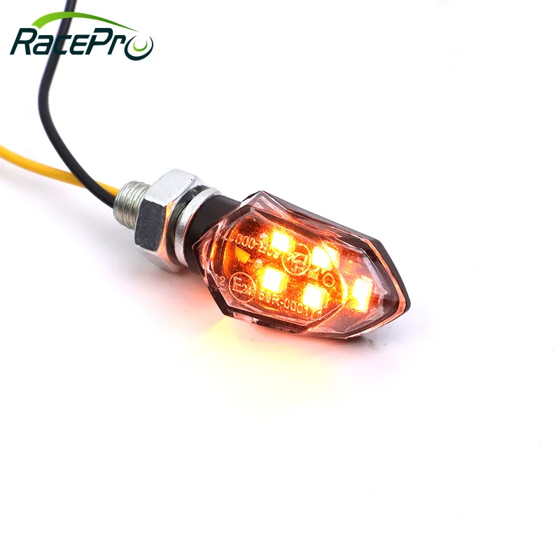RACEPRO E-Mark E24 Small Size Ultra Bright Mini Motorcycle Run Indicators Position Light Brake Light Led Turn Signals