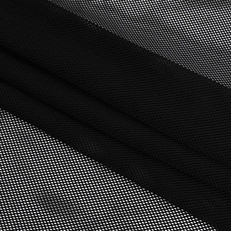 stock lot fabric 100%polyester soft recycled pet mesh birds eye dry fit micro rpet different type corset mesh fabric