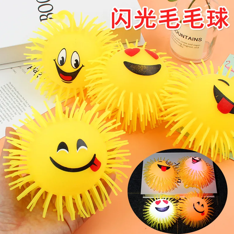 Soft Balls Funny Stress Ball Squeeze Smiley Face For Kids For Adults Decompression Toy