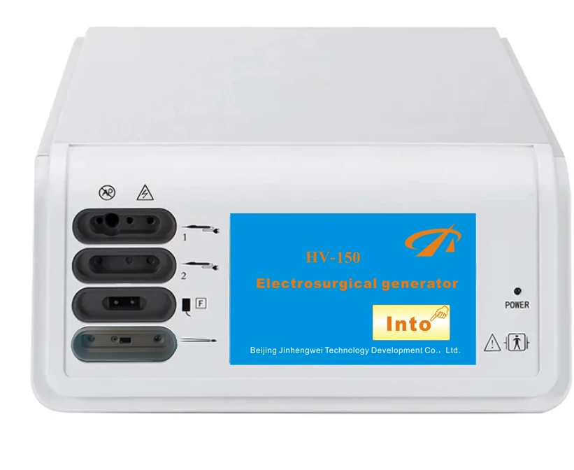 China Ahanvos HV-150 Electrobisturi Ligasure machine monopolar bipolar electrosurgery unit with 7 modes