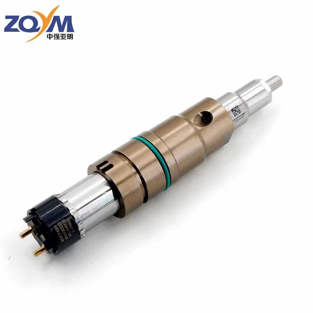 ZQYM Common rail diesel injector engine diesel electric injection nozzle injector assembly model is No-2057401for Cummins Scania