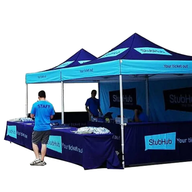 10x10 Cheap Easy Up Canopy 10X10 Advertising display tent Folding Market Outdoor Event tents