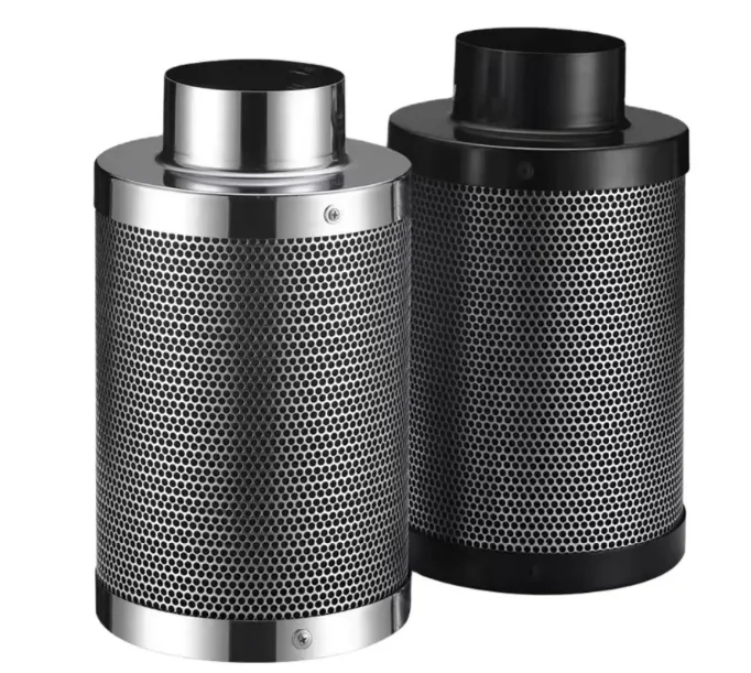 Orientrise 4x12inch Hydroponic indoor garden planting round activated carbon filter for ventilation unit air in grow tents