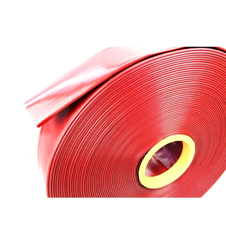 Цветной ПВХ Layflat Sunny Water Delivery Hose 1 2 3 4 5 6 12 14 16