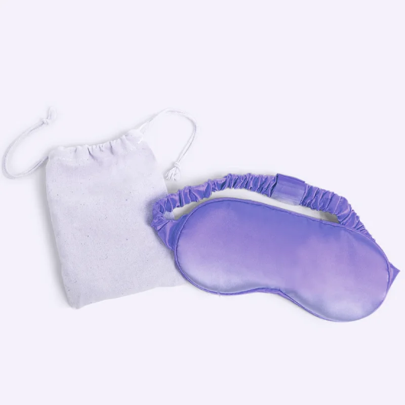 6A grade silk eye mask silky anti-wrinkle hyaluronic acid silk eye mask shading adjustable mulberry silk eye mask