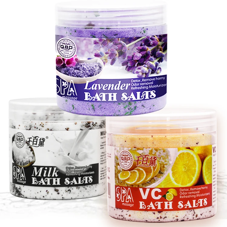 Private Label Beauty Organic Pure Body Scrub Whitening Sea Salt Sugar Exfoliator Skin Care Products Bath Salt