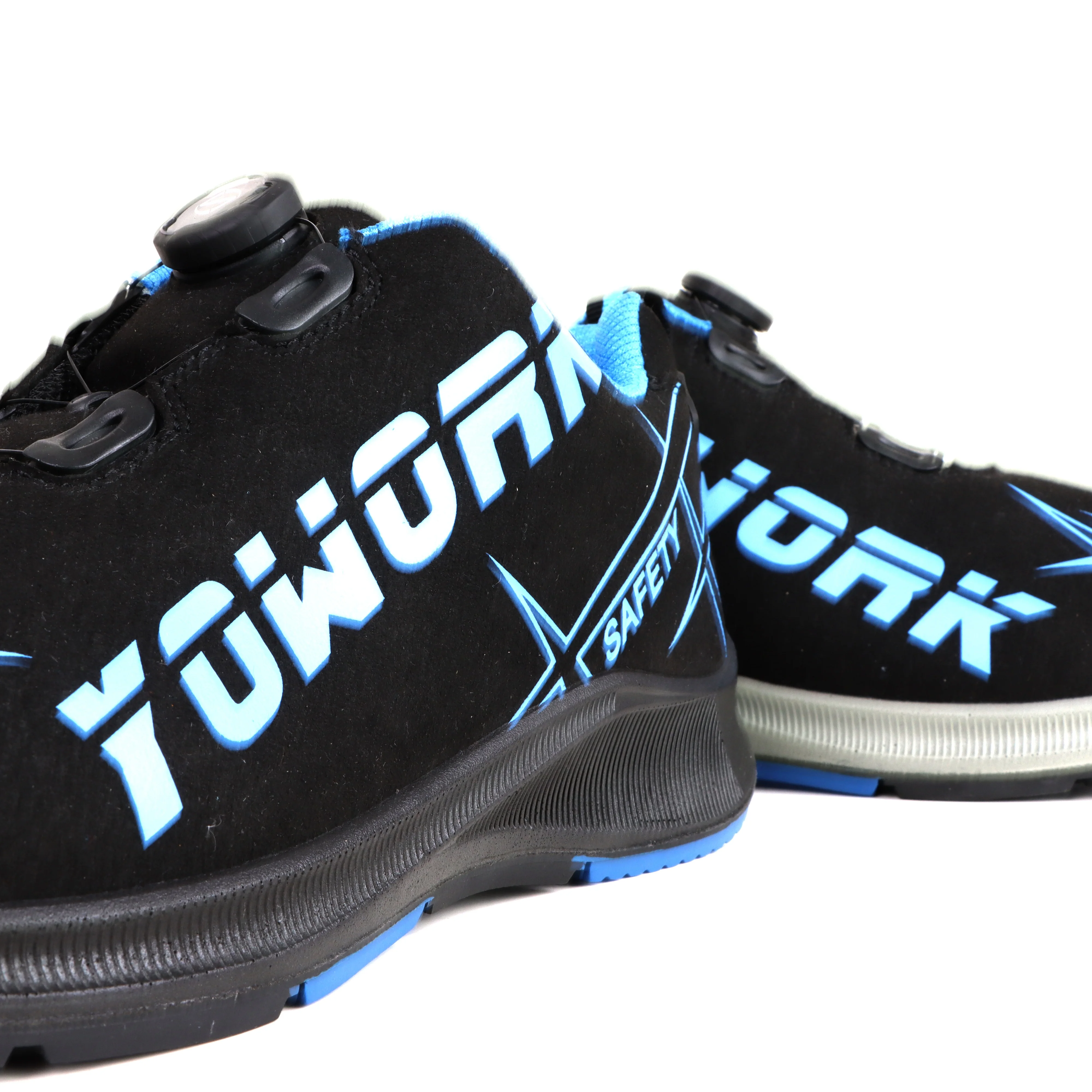 Low cut lightweight safety shoes suede leather upper best quality safety shoes