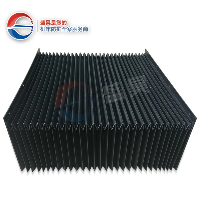 Protective Bellows Cover Accordion Way Cover Flexible Nylon Cover For CNC Machinery