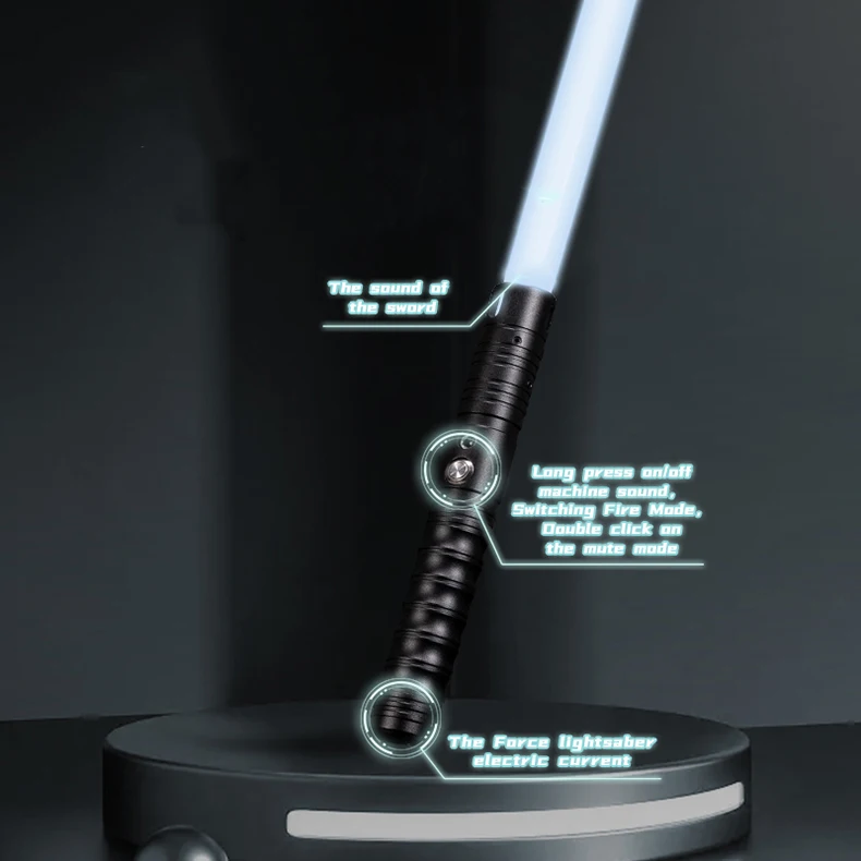 Light Up Toys Led Flashing Swords Lightsaber Double Yanqingsaber Toy Eva Sword