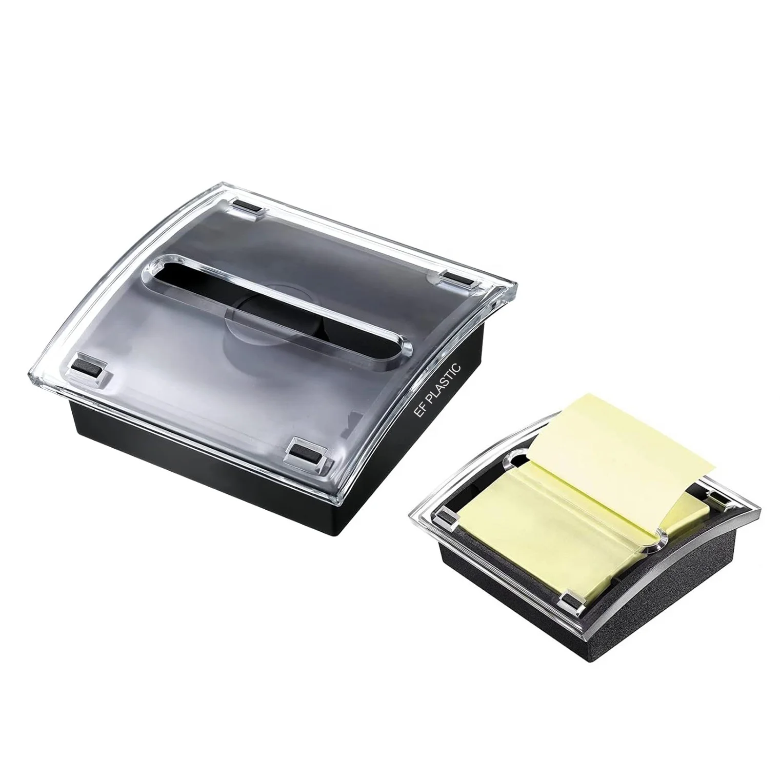 Office school stationary promotion advertising giveaways gifts automatic pop-up sticky note memo holder dispenser box