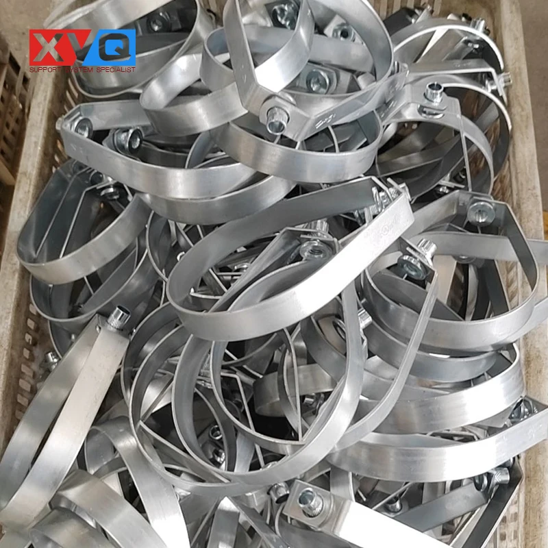 Pipe Band Hanger Galvanized Clevis Band Hanger Clamp unistrut channel fitting pipe hangers Abrazadera para colgar rociadores