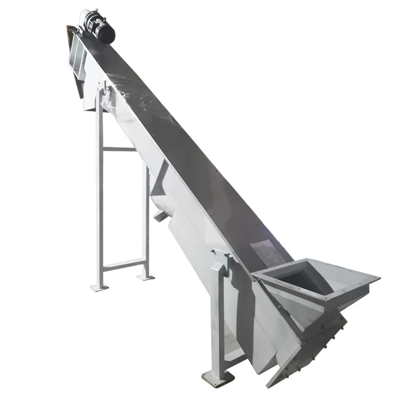 New Stainless Steel Spiral Lift Conveyor for Efficient Fruit Vetable Transportation Food Shops Juice Extraction Durable Bearings