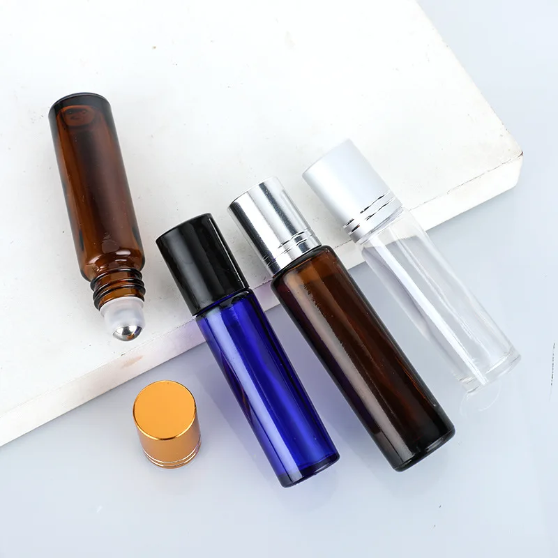 Competitive Price Perfume Essential Oil Leak Proof Roller Ball Bottles 10ml