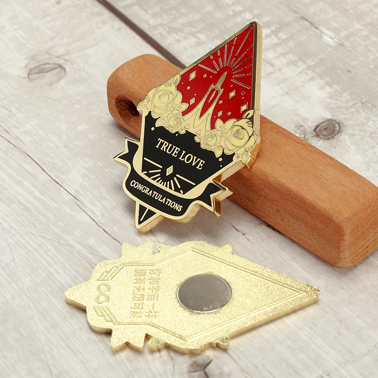 Security Guard Badge Ribbon Badge Materials Print Metal Sports Badges For  Gifts Souvenirs