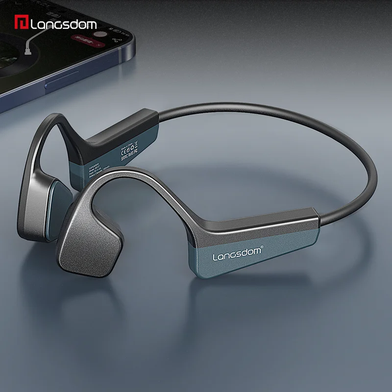Низкая цена, спортивные bluetooth наушники с открытым ухом, беспроводные наушники с шейным ободом, bluetooth гарнитура для бега, наушники с костной проводимостью