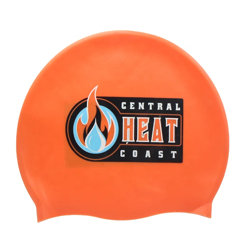 
red bul perforated college swim caps swim cap 