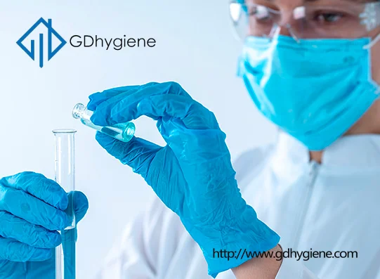 High Quality Blue Nitrile Glove Laboratory Chemical Resistant Powder-free AQL 1.5 Disposable 9 Inch 3.5 Mil Blue Nitrile Glove