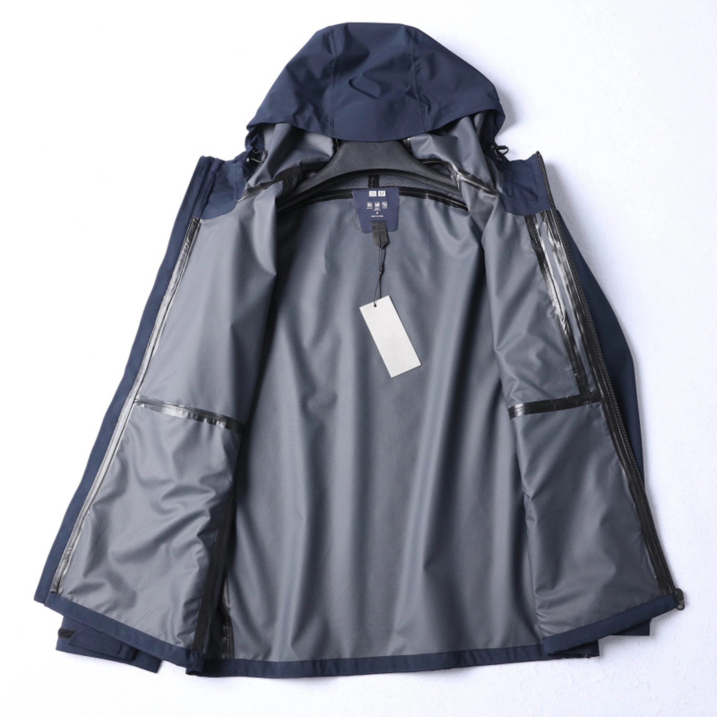 High grade Waterproof breathable 3 layer outdoor jacket wholesale nylon windbreaker jacket for men