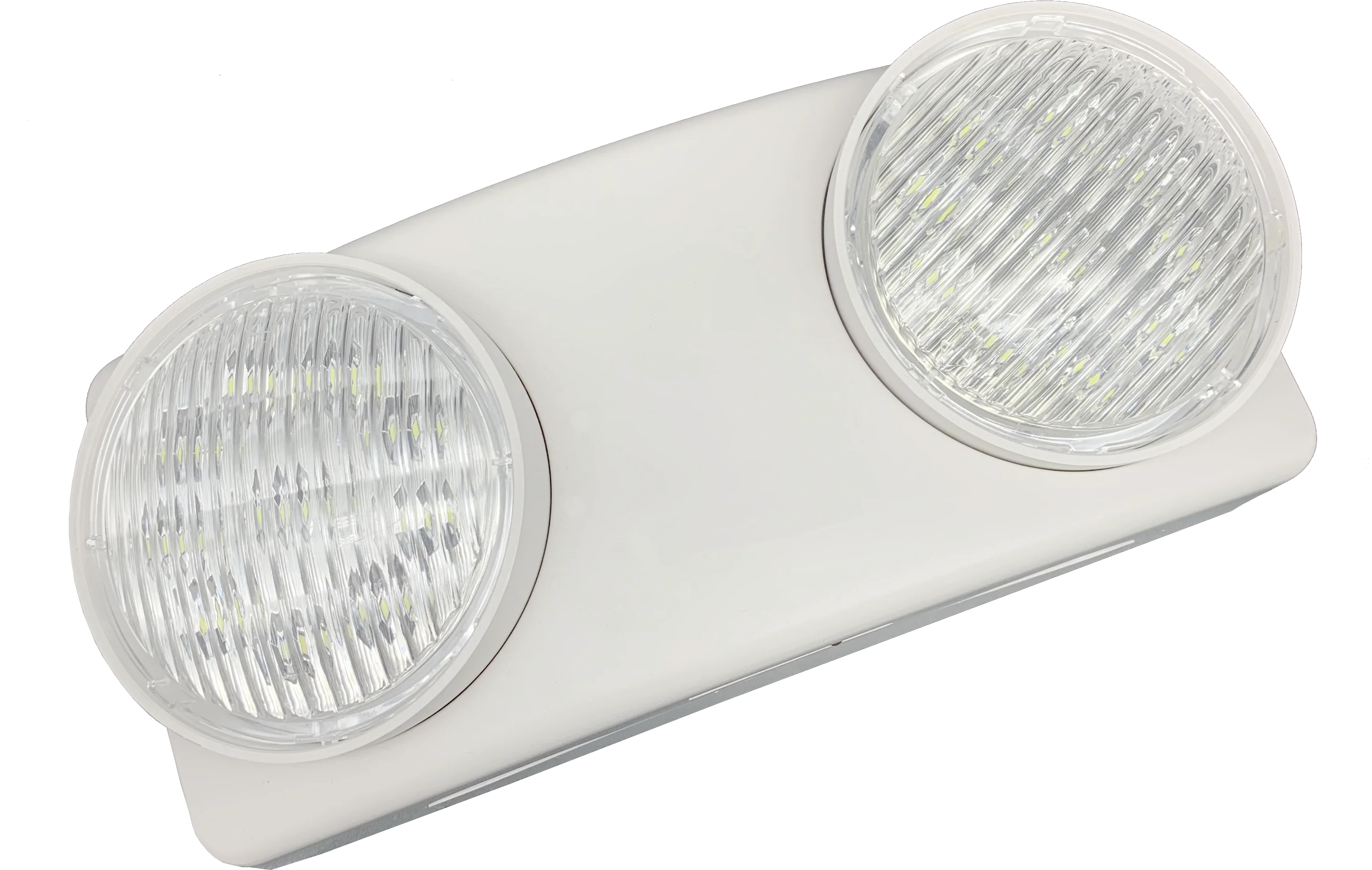 120/277V USA Standard ABS Housing twin spot with battery LED Emergency Light