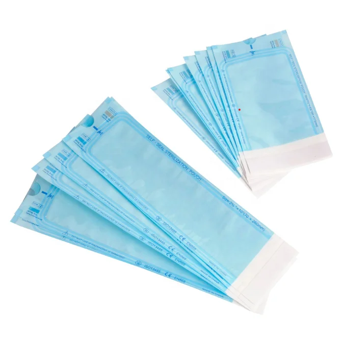 OEM/ ODM Heat Seal Tyvek Sterilization Roll Pouch For Plasma Sterilization In Hospital