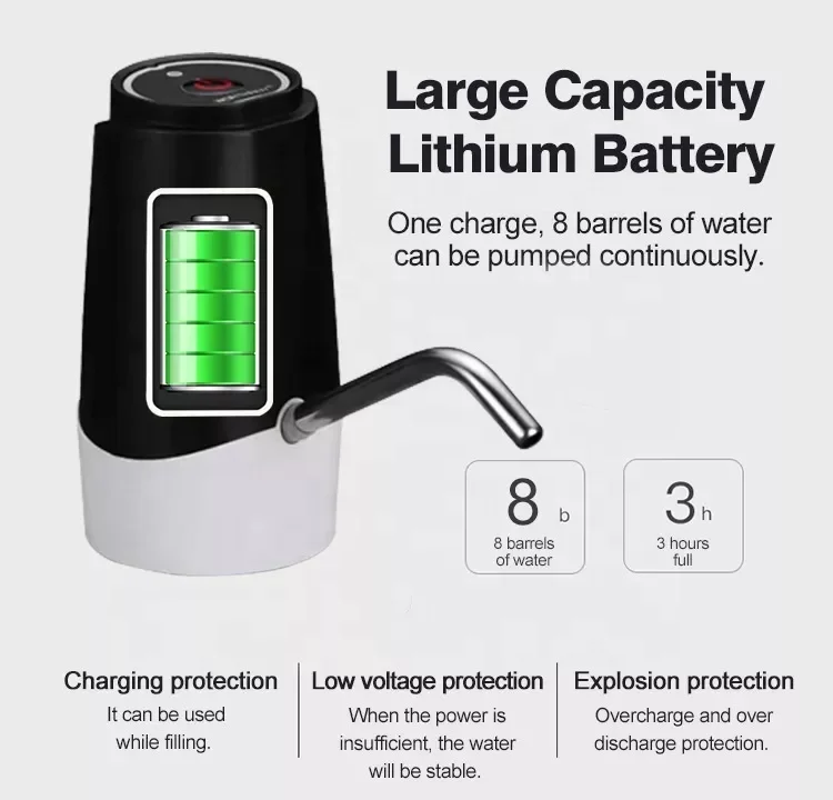 New popular usb charging water dispenser Stainless steel outlet pipe automatic water dispenser