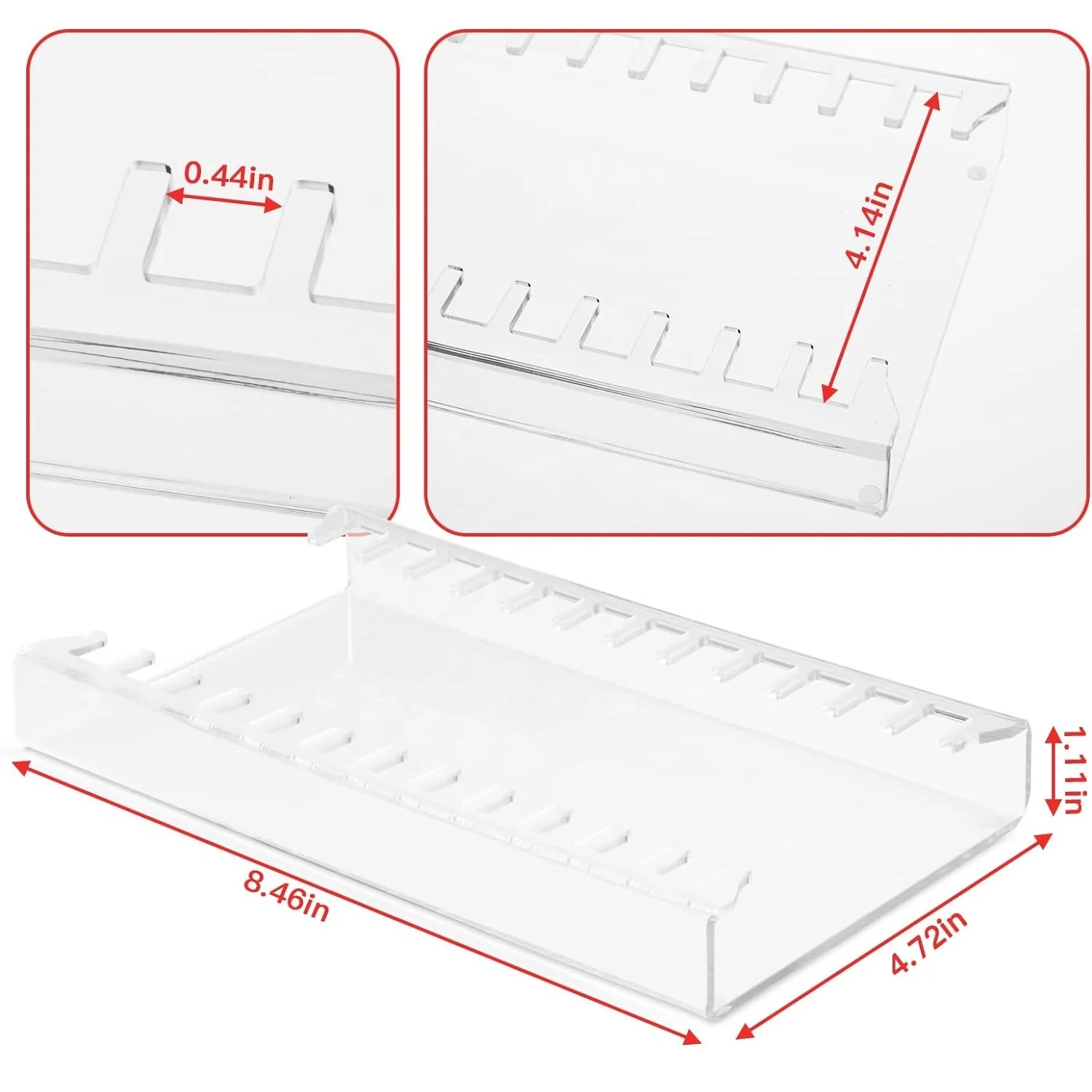 Manufacturers Customized Production of Game Box Disc Storage Rack Transparent Acrylic Home CD Record Game Display Storage Holder