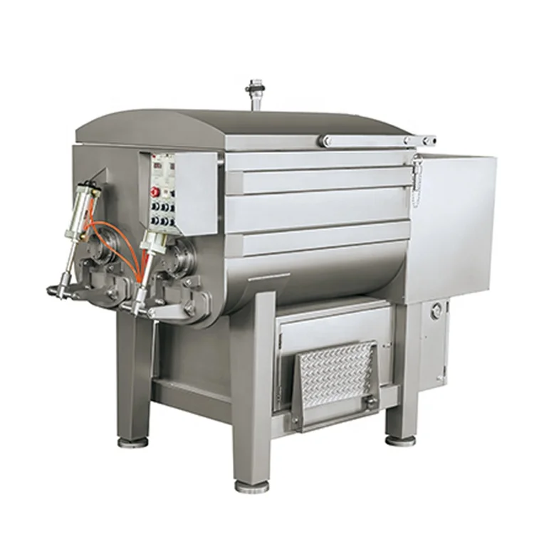 Commercial Meat Mixer Machine / Sausage vacuum meat mixer/meat vacuum mixer with elevator