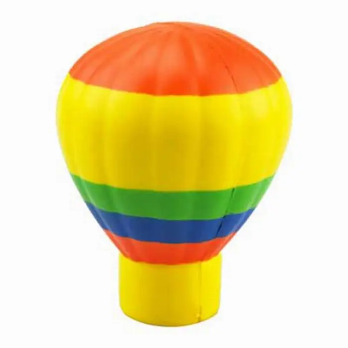 Customized Diamond Shape Squeeze Release Toy Hot Air Balloon Alarm Clock Cruise Liner Bone Squishy Kids Made PU Foam Cute