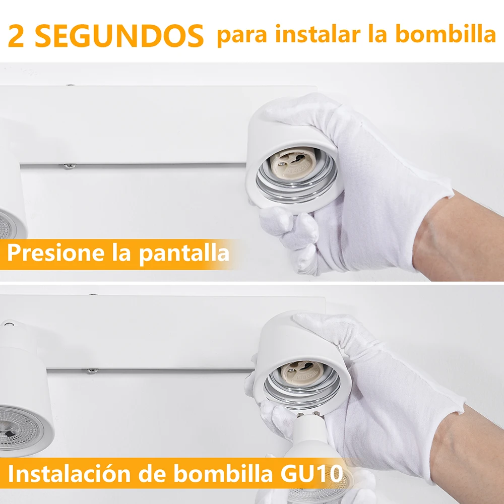 Lampara techo cocina lappara led Aplique de Pared