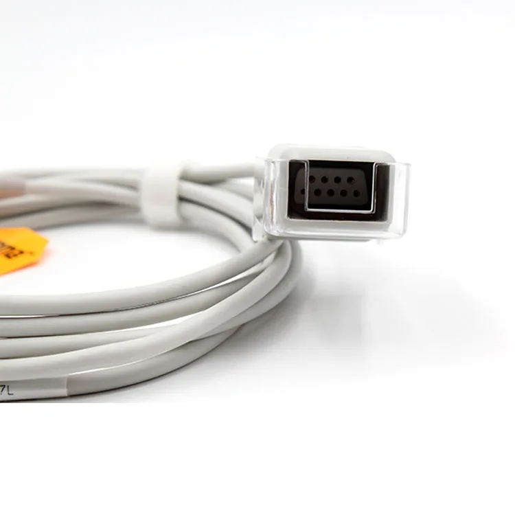 Plinma Medical Supplier Reusable Compatible SpO2 Sensor Extension Cable Adapter Nellcor No-Oxi 9pin to DB9 equip