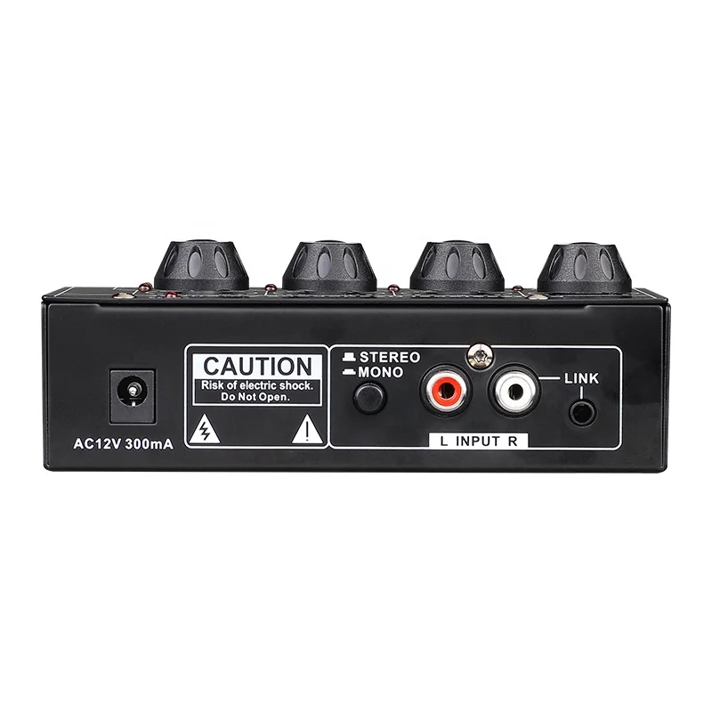 Yossic 4 channel headphones monitor