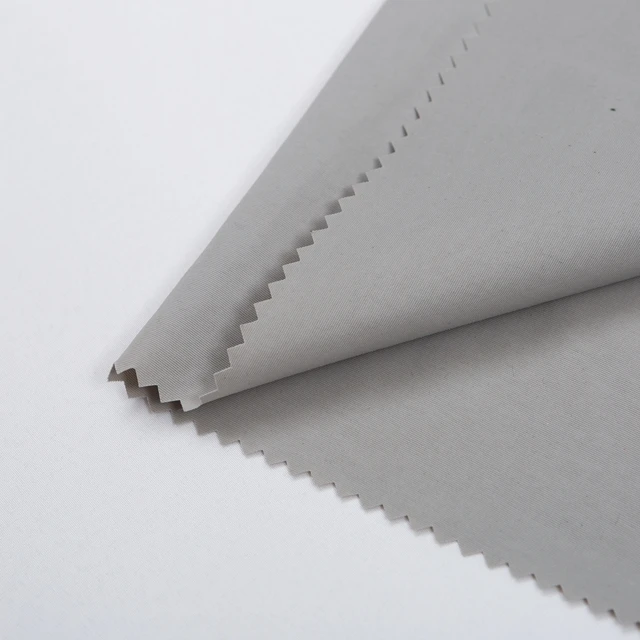
The best-seller waterproof plain crease fabric 228T Nylon Taslon PU coating for garment 
