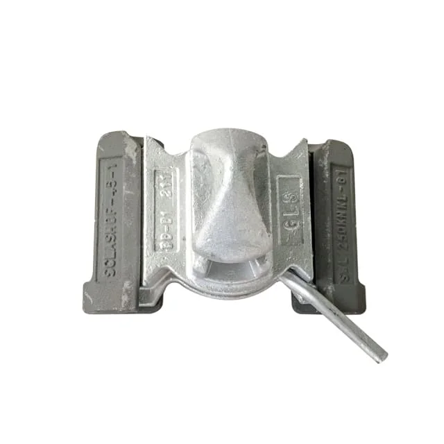 Reefer container spare parts hot dip galvanized container bridge fitting iso container twist lock